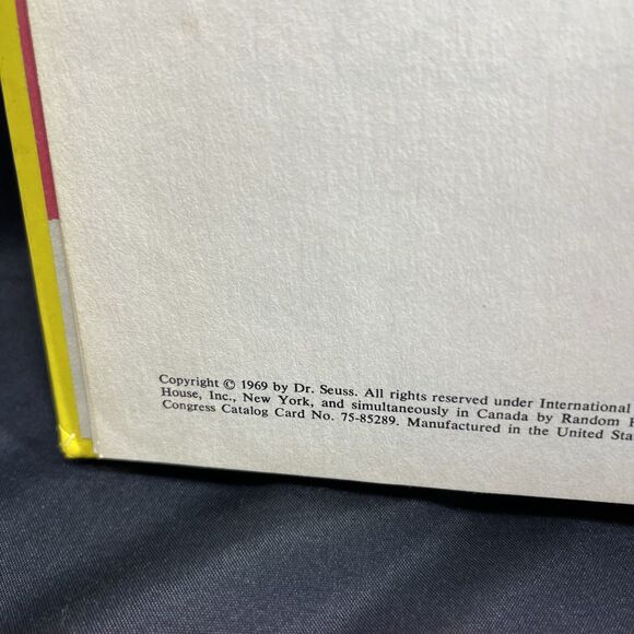 DR SEUSS "My Book About Me" 1st Edition - Published 1969 - CLEAN NO WRITING - Picture 7 of 13